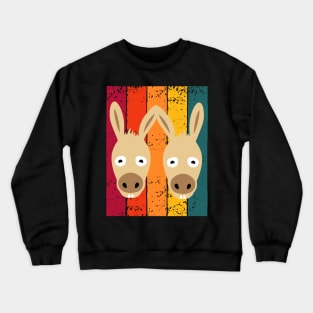 Colourful Donkey Crewneck Sweatshirt